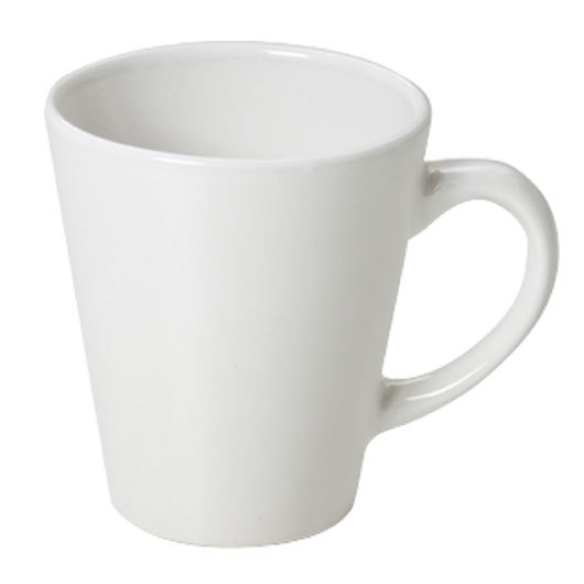 Byron Coffee Mugs Gloss White